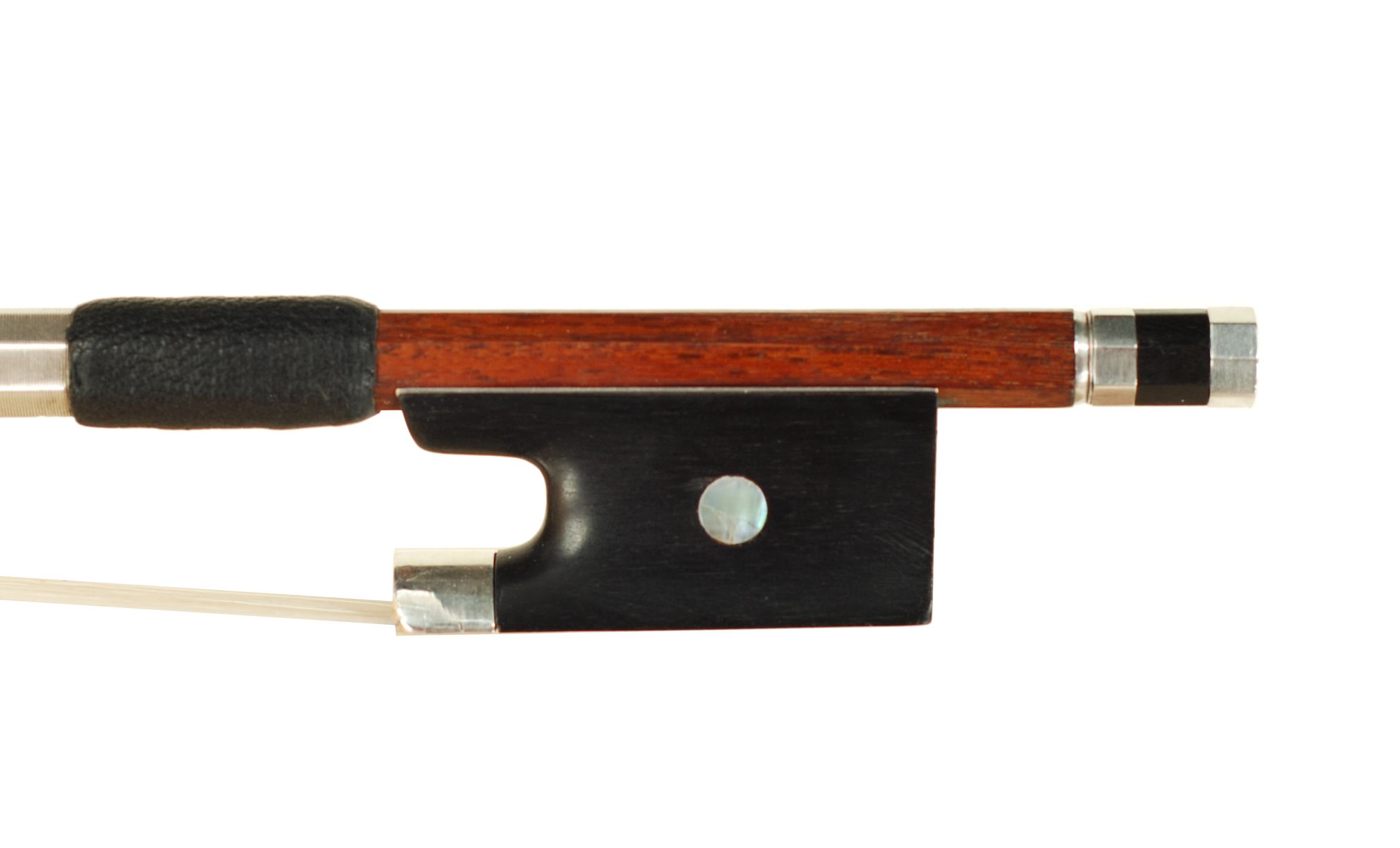 Non-Stamped Early 20th Century Sterling Silver Violin Bow - Markneukirchen circa 1900-1920 SKU# 16411 VN Bow Stamp