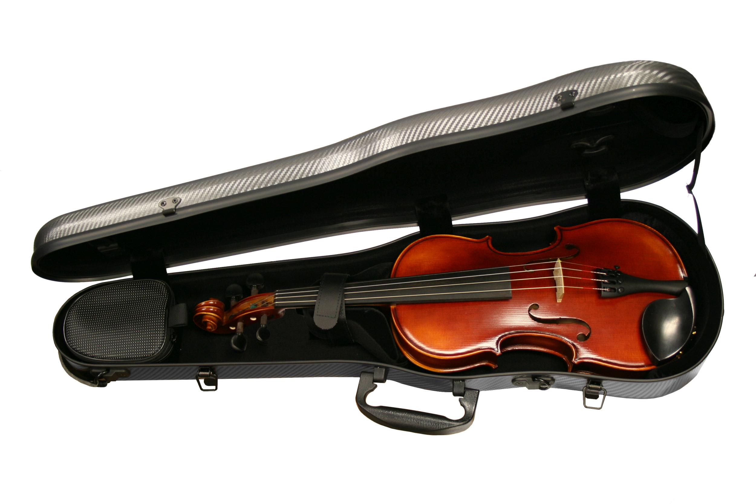Gewa Pure Shaped Violin Case – Black Violins