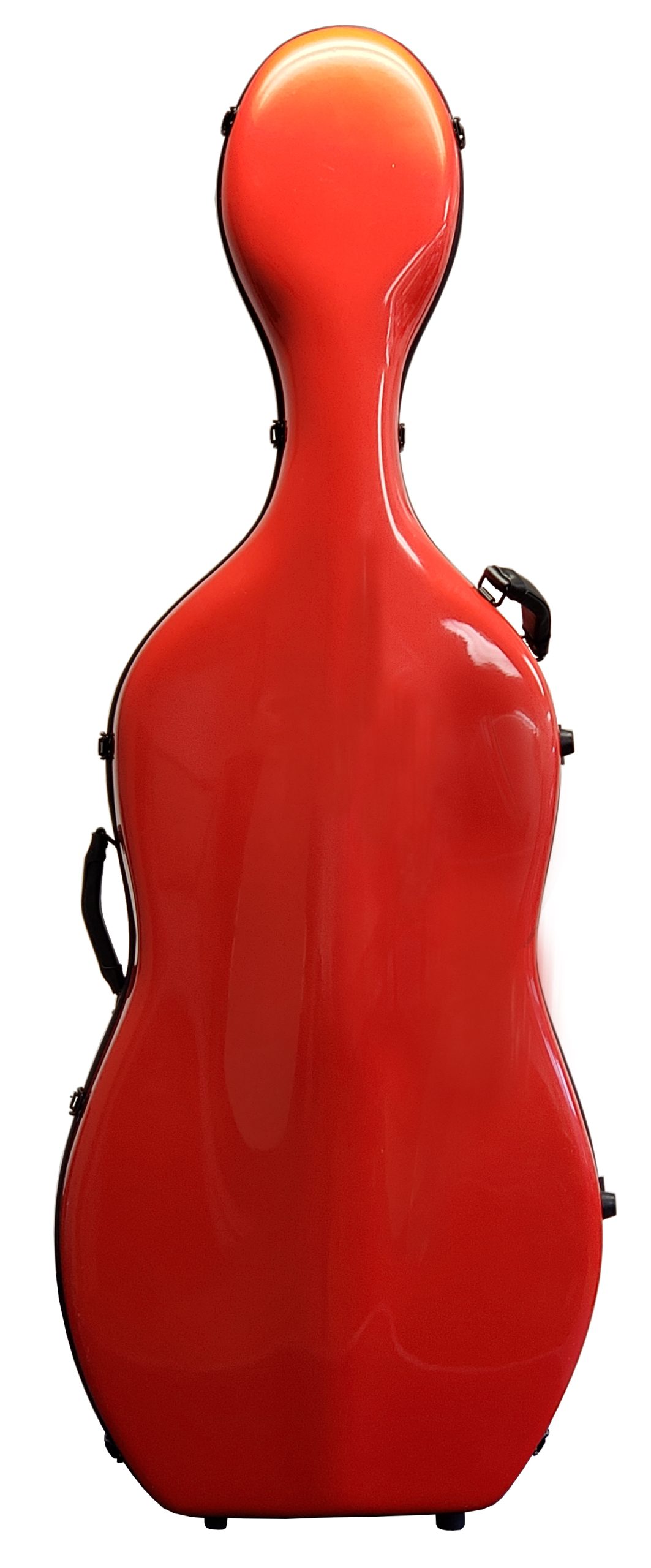 Composite Cello Case Red J.R. Judd Violins