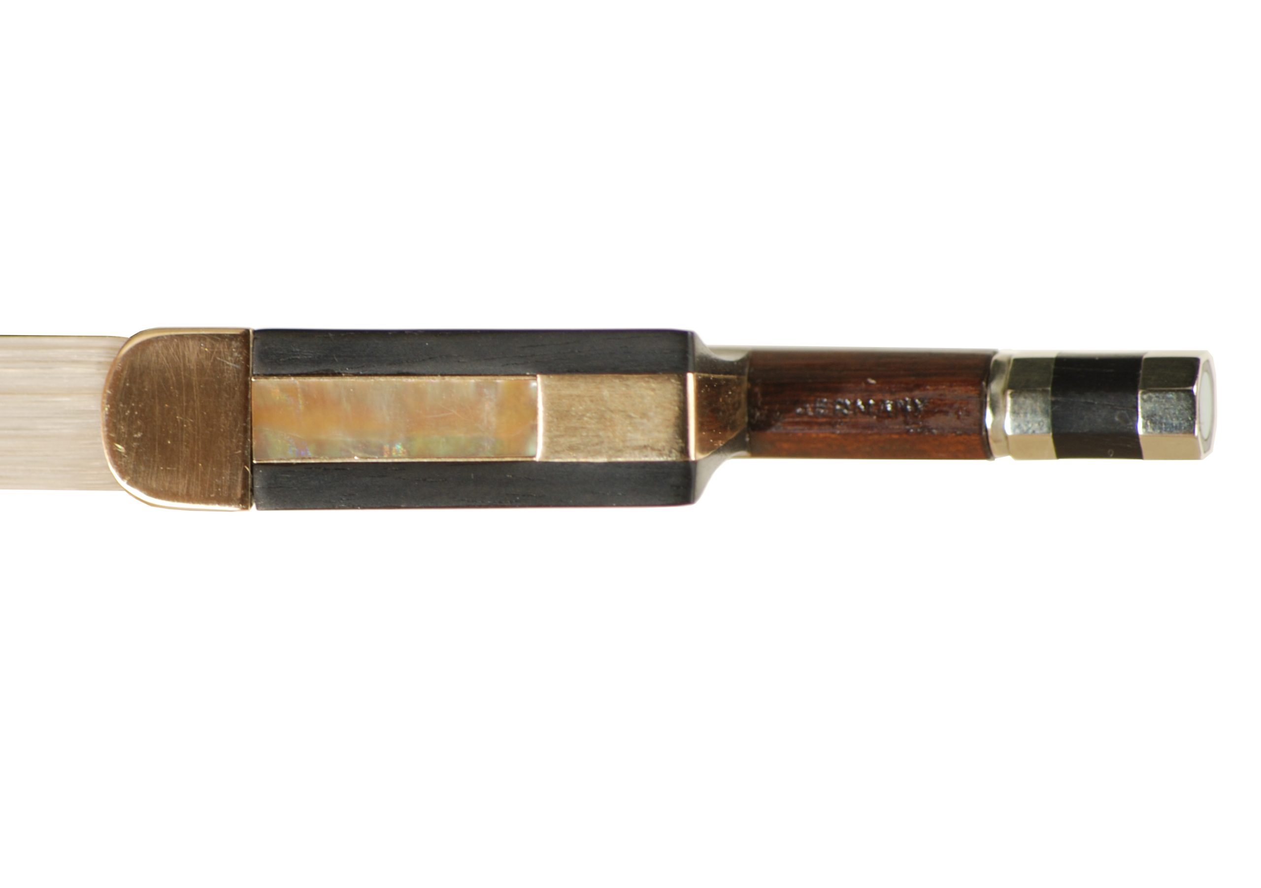 Violin Bow Stamped August Prell German circa 1920 CURRENTLY OUT ON TRIAL
