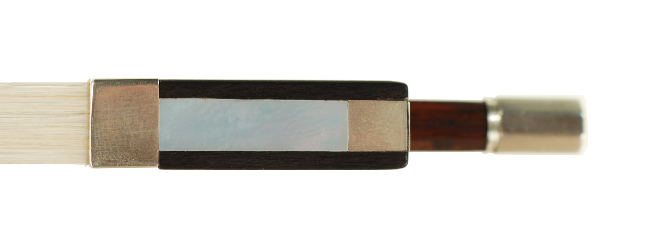 F R Hellmer Pernambuco Sterling Silver Violin Bow - Markneukirchen Area 1931 SKU# 71788 VN Bow Slide