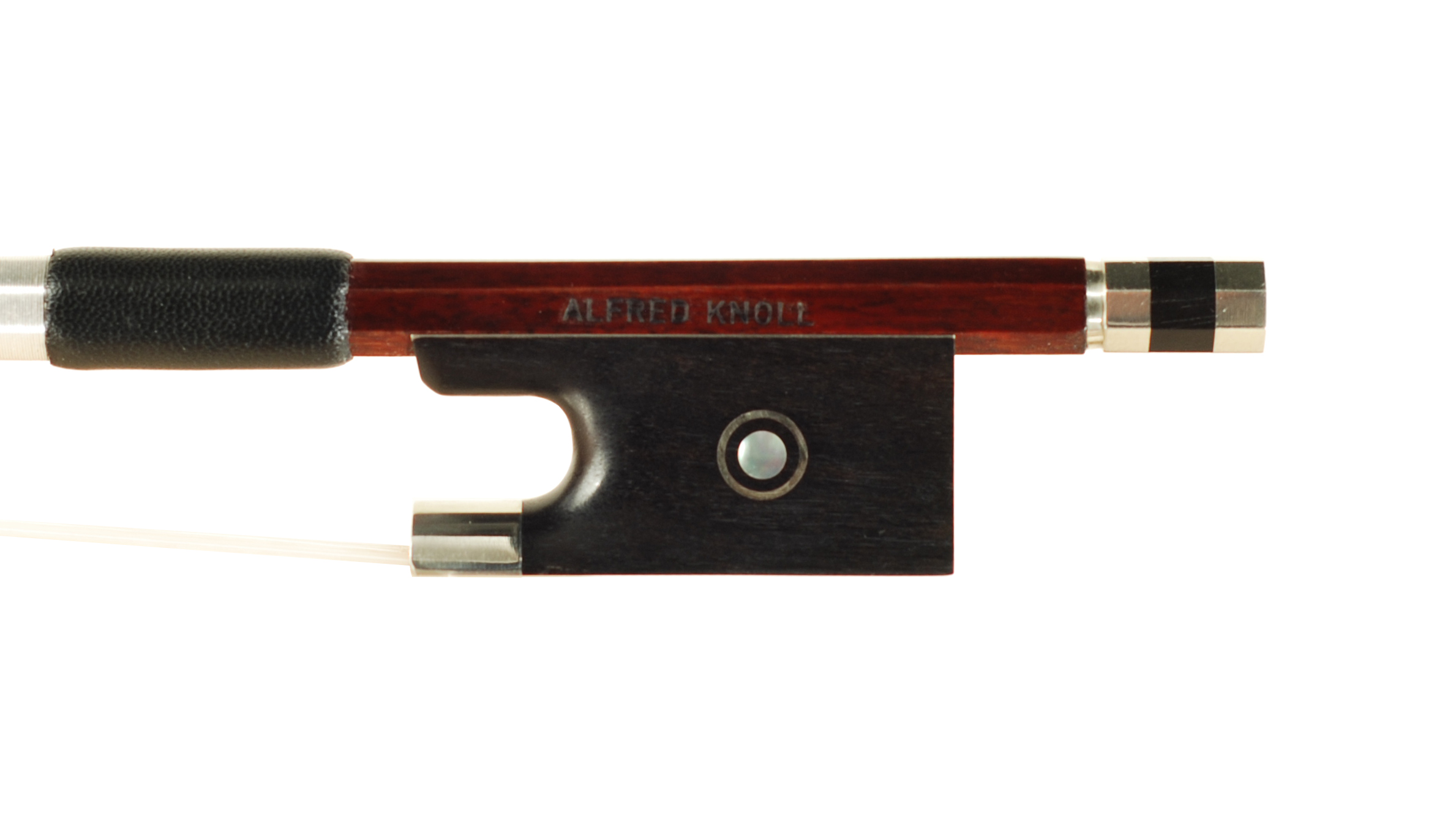 Alfred Knoll Octagonal Silver Model 316K Violin Bow - Regnitzlosau 2024 SKU# 72029 VN Bow Stamp