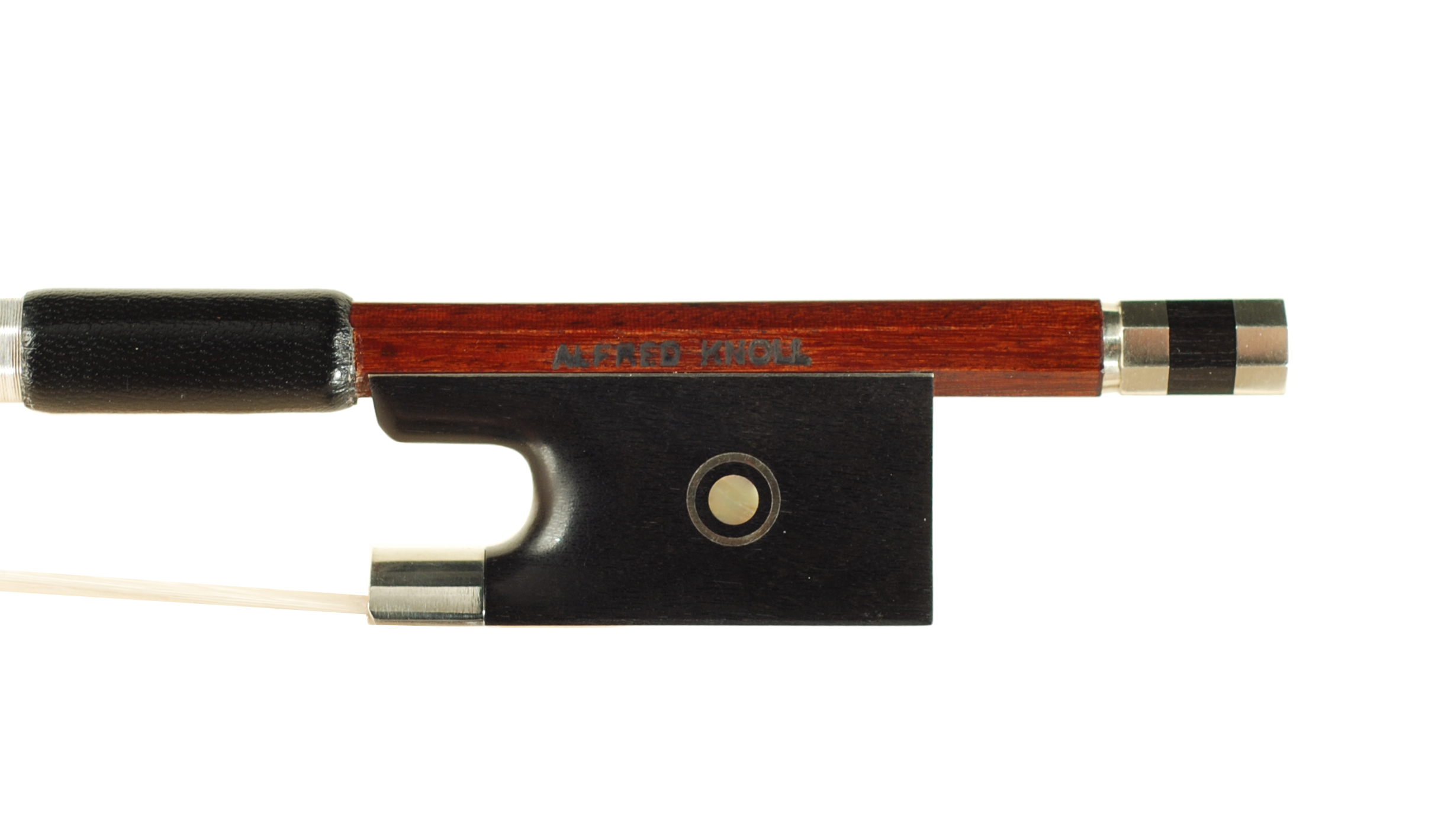 Alfred Knoll Octagonal Silver Model 316K Violin Bow - Regnitzlosau 2024 SKU# 72039 VN Bow Stamp