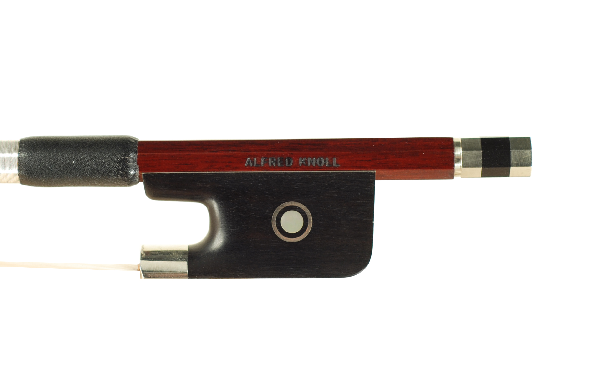 Alfred Knoll Octagonal Silver Model 335KC Cello Bow - Regnitzlosau 2024 SKU# 72006 VC Bow Stamp