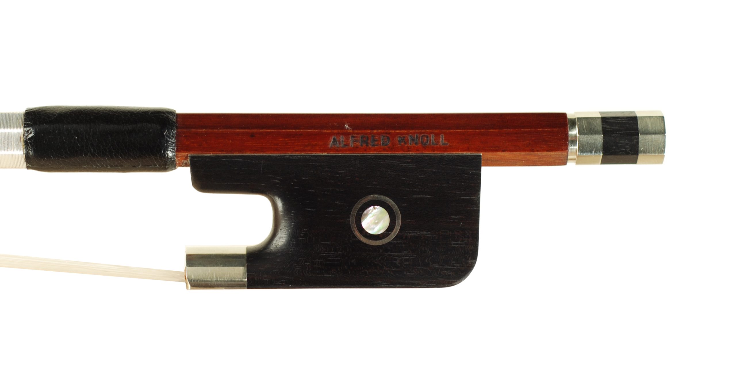 Alfred Knoll Octagonal Silver Model 335KC Cello Bow - Regnitzlosau 2024 SKU# 72018 VC Bow Stamp