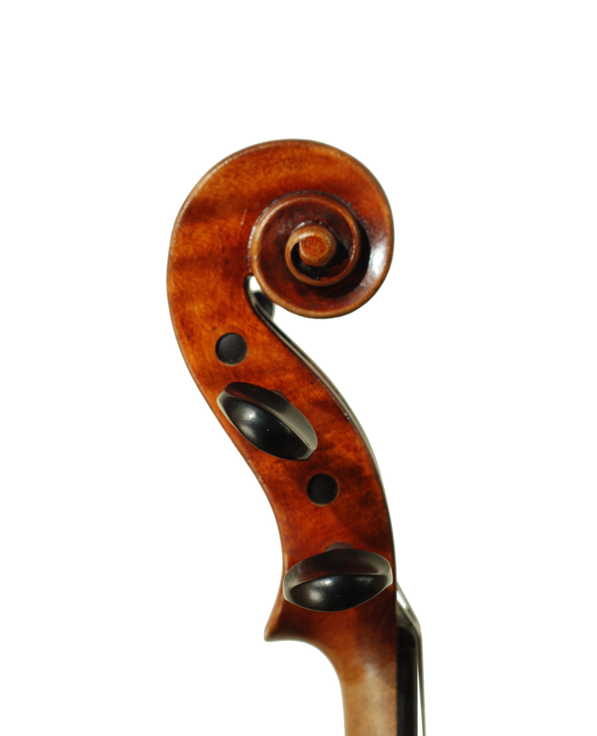 Heinrich Th Heberlein Workshop Violin circa 1901 Markneukirchen SKU# 72680 VN Bass Scroll