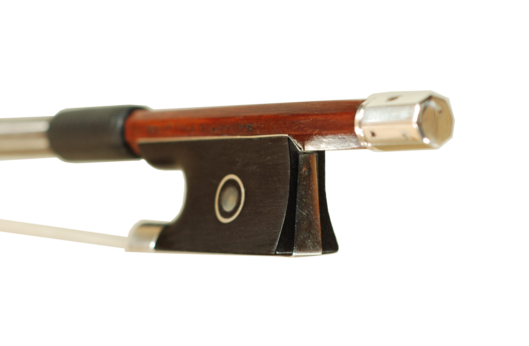 Sarasate-Virtuose Thibouville Lamy Violin Bow - Mirecourt circa 1880-1890 SKU# 72809 VN Bow Lining