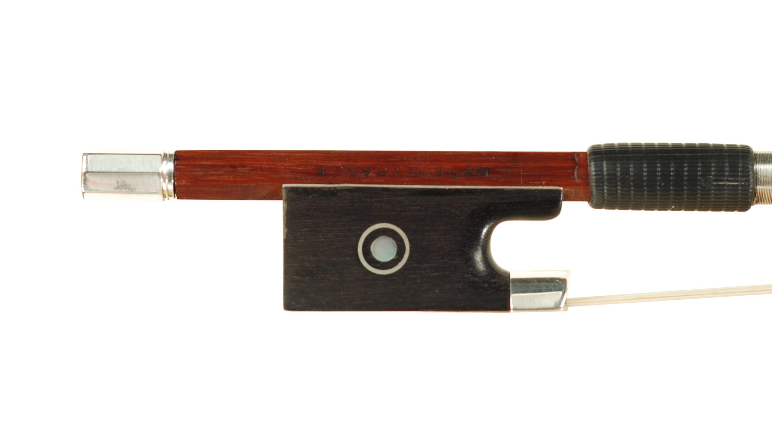 Sarasate-Virtuose Thibouville Lamy Violin Bow - Mirecourt circa 1880-1890 SKU# 72809 VN Bow Stamp Reverse