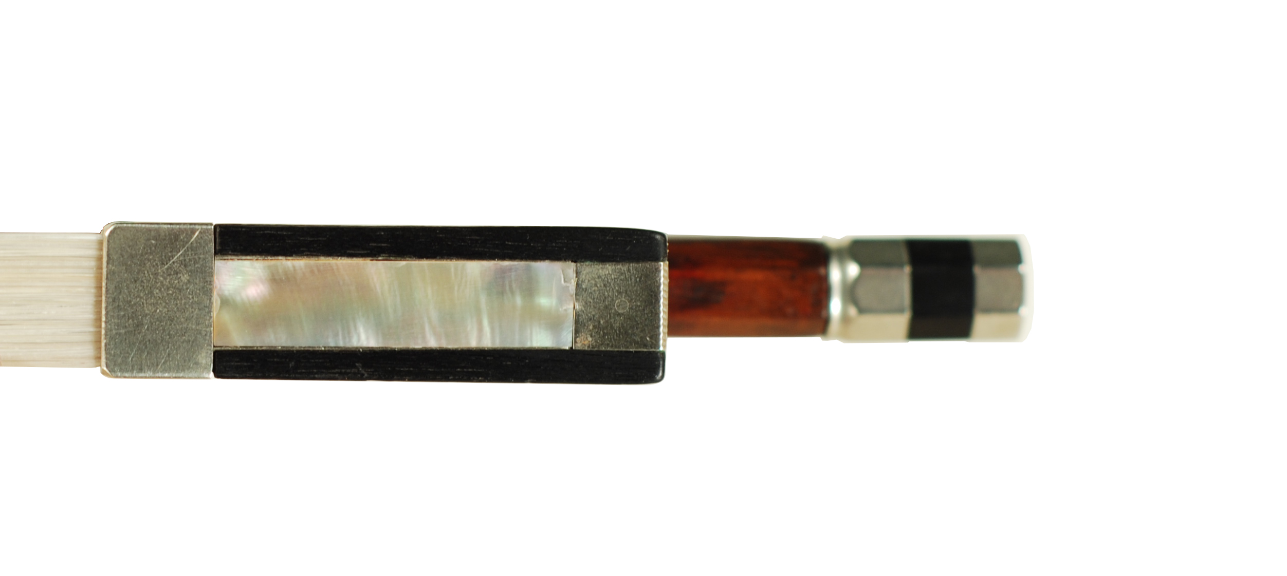 Markneukirchen Silver Tip Older Pernambuco Violin Bow circa 1900 SKU# 74074 VN Bow Slide