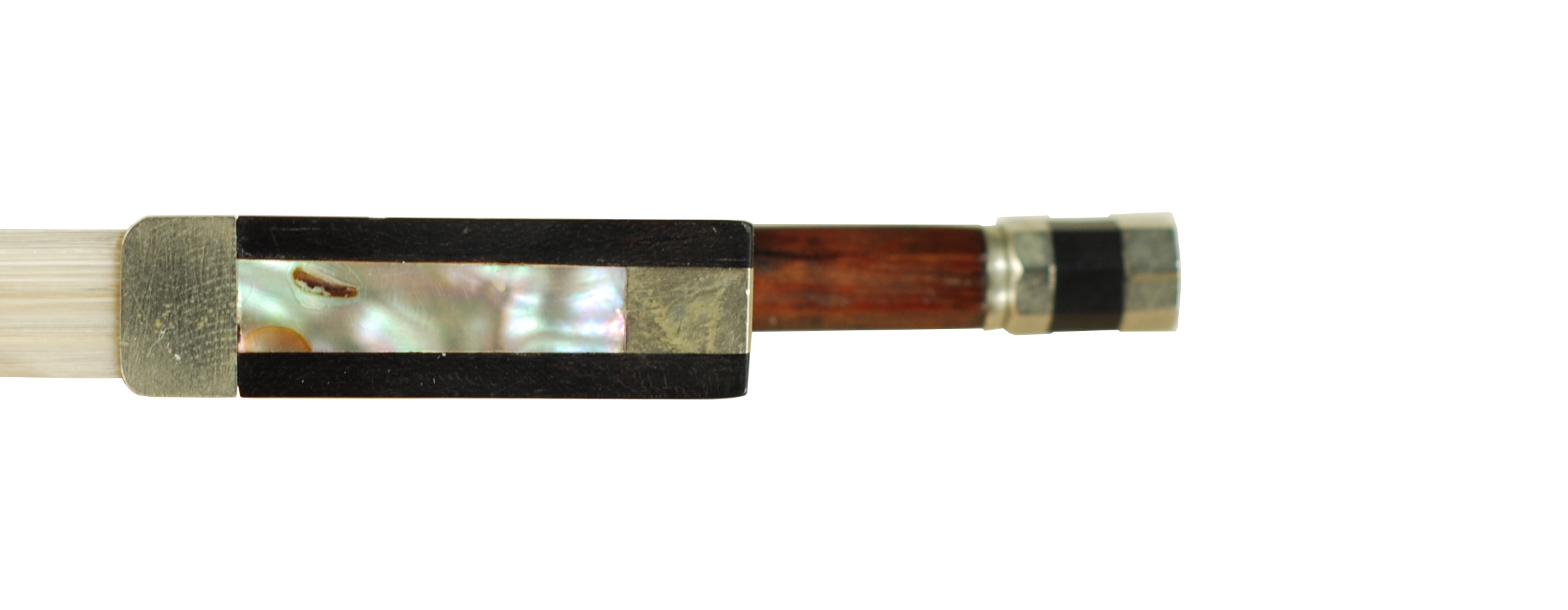 Fine French 3-4 Size Violin Bow Mirecourt circa 1910-1915 SKU# 74239 VN Bow Slide