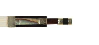 German Violin Bow Stamped TOURTE- Markneukirchen/Saxony circa 1890