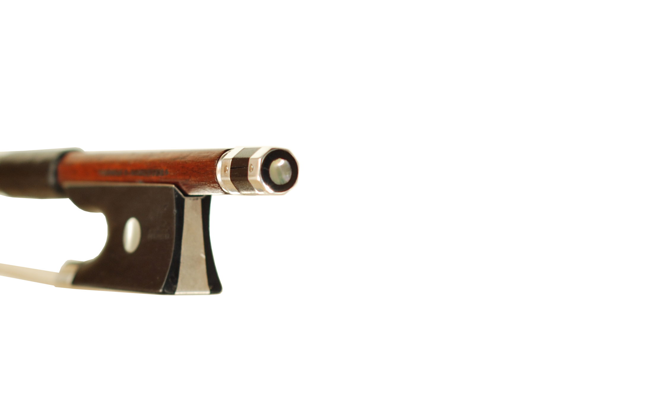 Adolf C Schuster Violin Bow - Markneukirchen circa 1935 SKU# 75006 VN Bow Adjuster