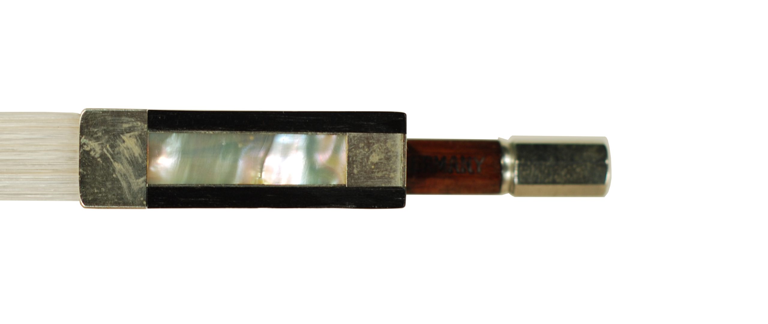 Berthold Schuster Trade Violin Bow- Germany circa 1935-1940 SKU# 74690 VN Bow Slide