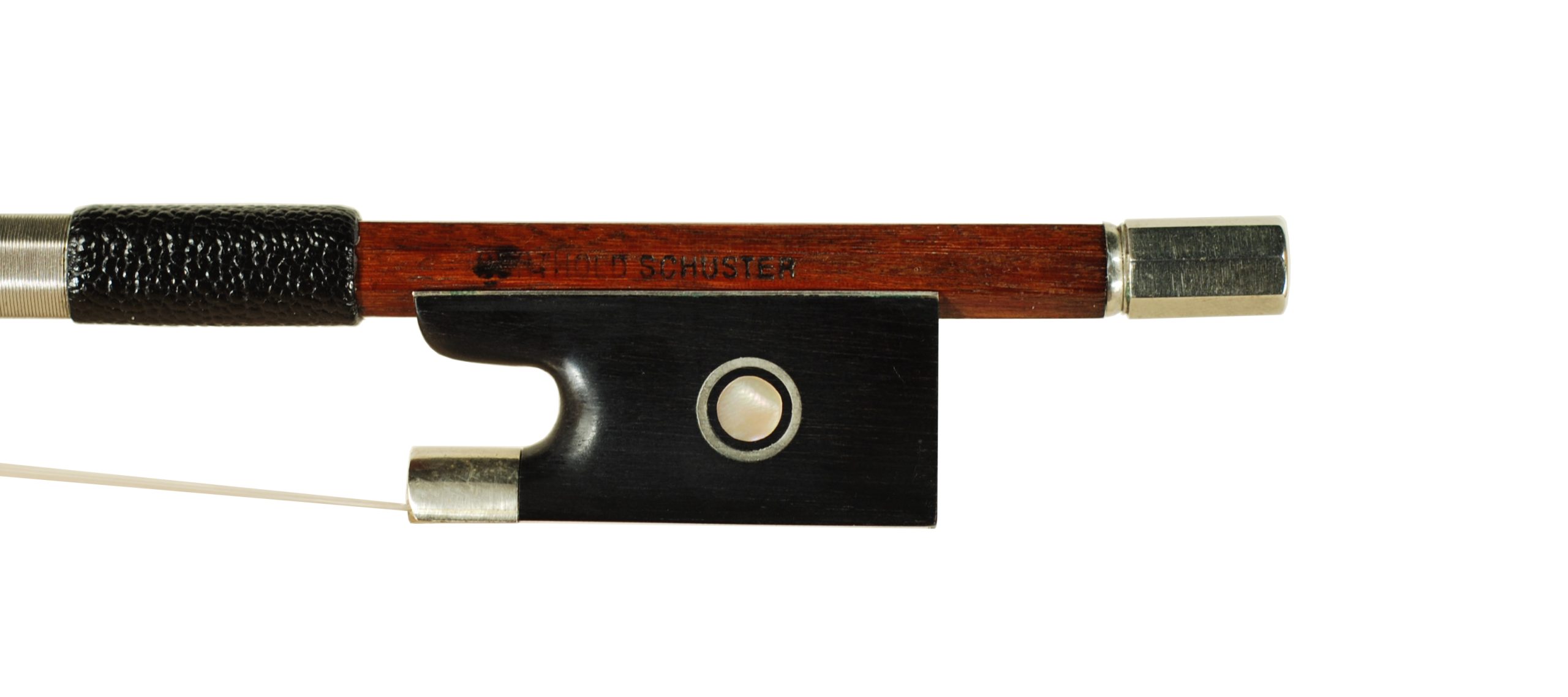 Berthold Schuster Trade Violin Bow- Germany circa 1935-1940 SKU# 74690 VN Bow Stamp