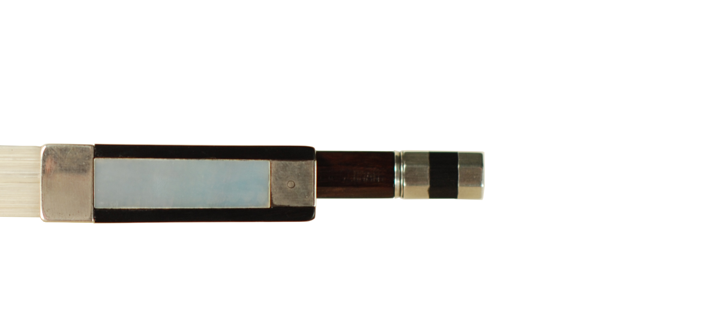 Ernst Heinrich Roth Sterling Silver Violin Bow - Markneukirchen circa 1930-1935 SKU# 74906 VN Bow Slide
