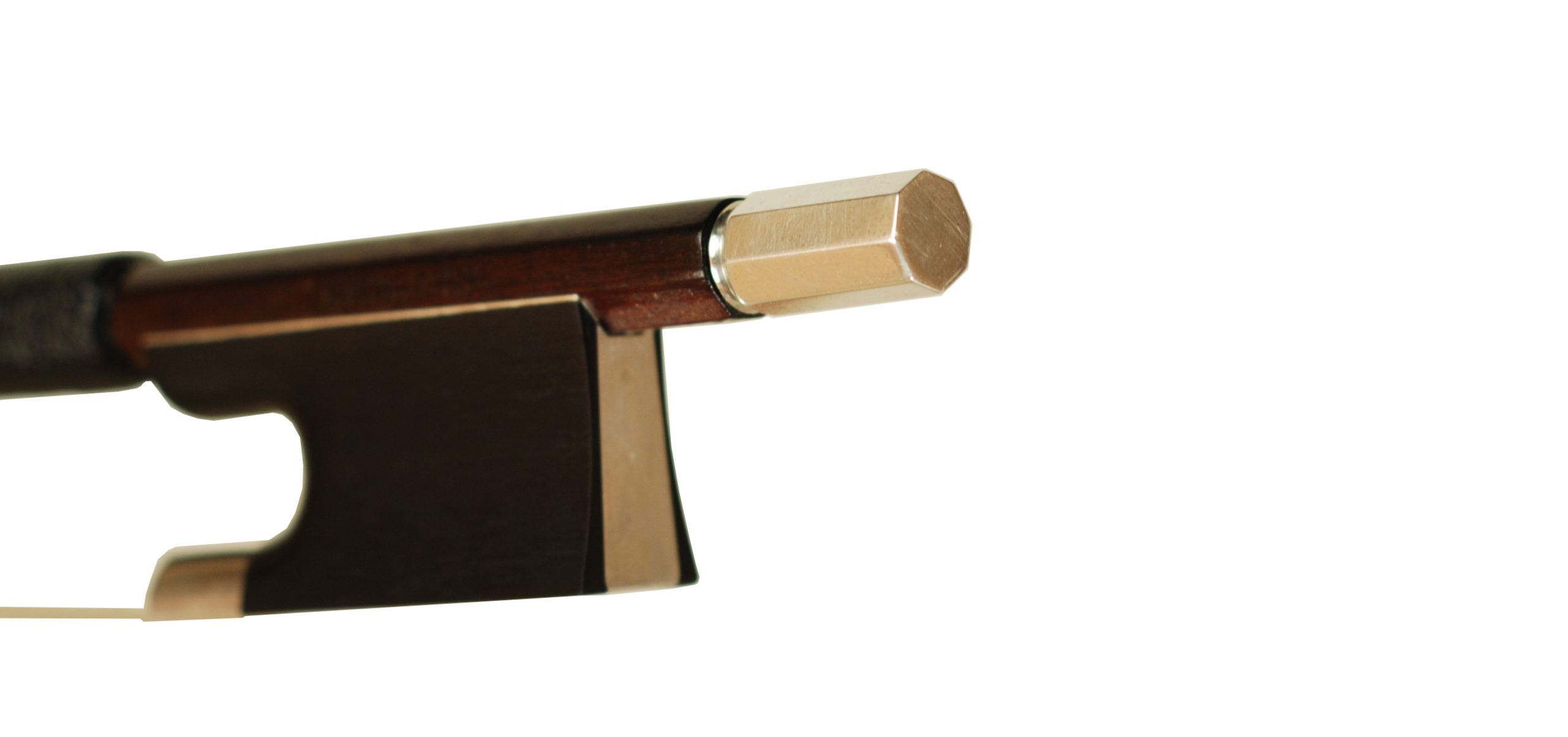 F P Brown Sterling Silver Lovely Old Pernambuco Violin Bow- Boston circa 1900 SKU# 74974 VN Bow Adjuster