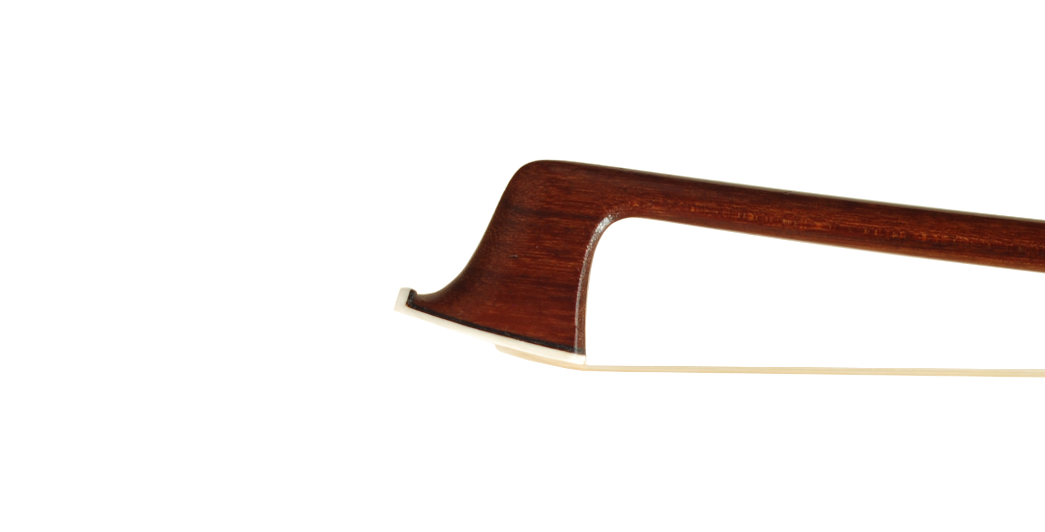 F P Brown Sterling Silver Lovely Old Pernambuco Violin Bow- Boston circa 1900 SKU# 74974 VN Bow Tip