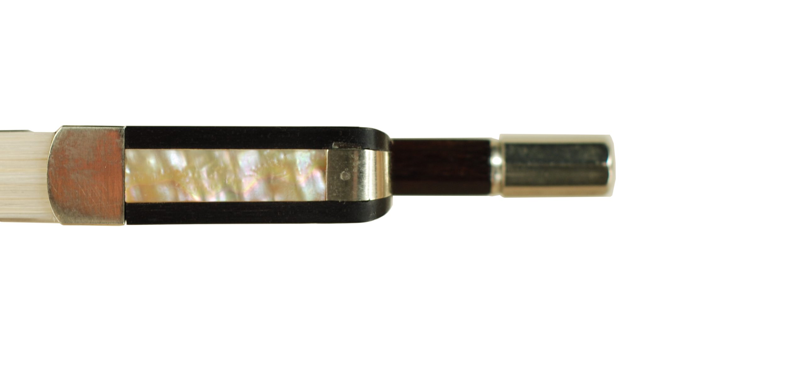 Otto Albert Hoyer Sterling Silver Violin Bow - Markneukirchen circa 1930-1940 SKU# 74879 VN Bow Slide