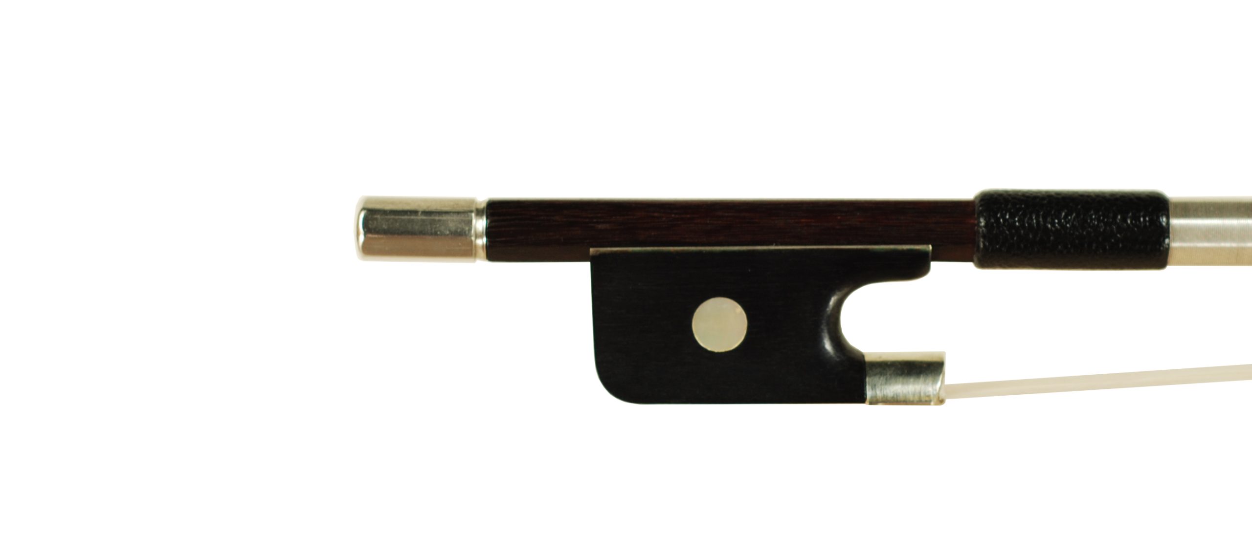 Otto Albert Hoyer Sterling Silver Violin Bow - Markneukirchen circa 1930-1940 SKU# 74879 VN Bow Stamp Reverse