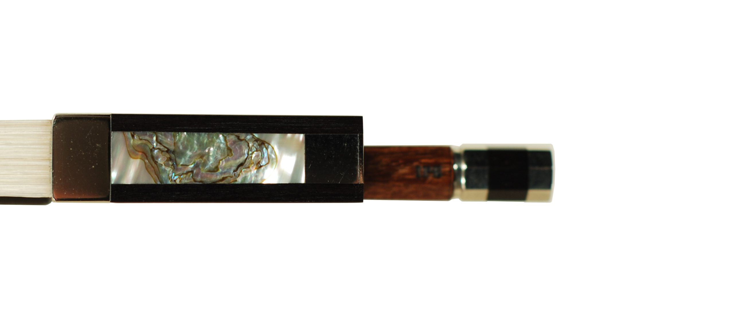 T Chagas - Brasil Nickel Mounted Violin Bow 2026 SKU# 74673 I VN Bow Slide