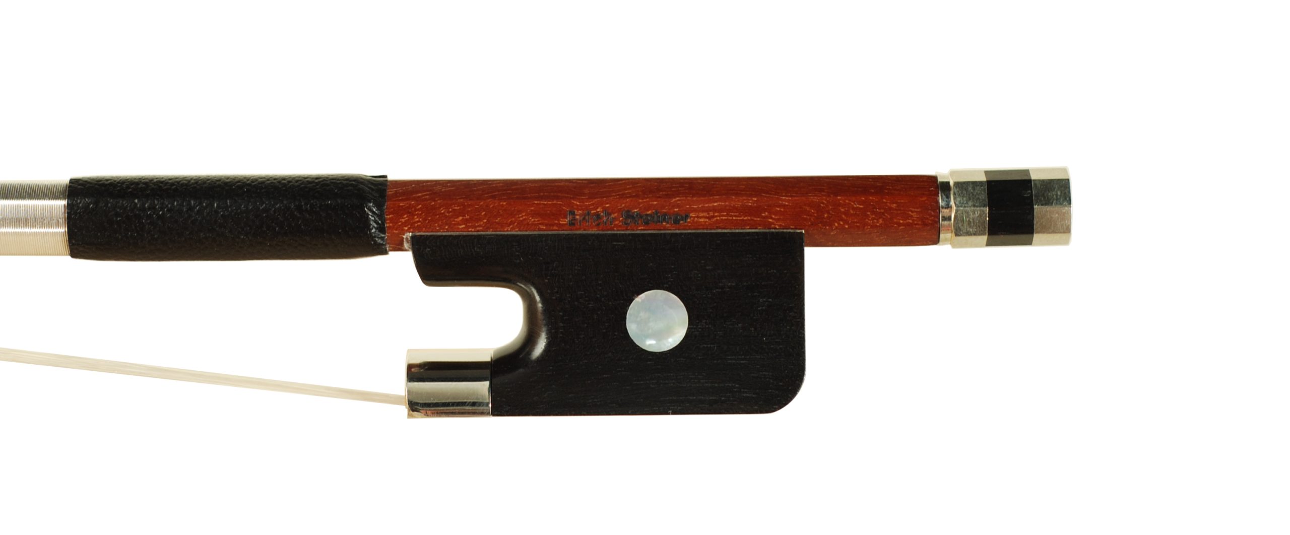 ERICH STEINER Fully Lined Brazilwood Cello Bow circa 2005 SKU# 75284 VC Bow Stamp