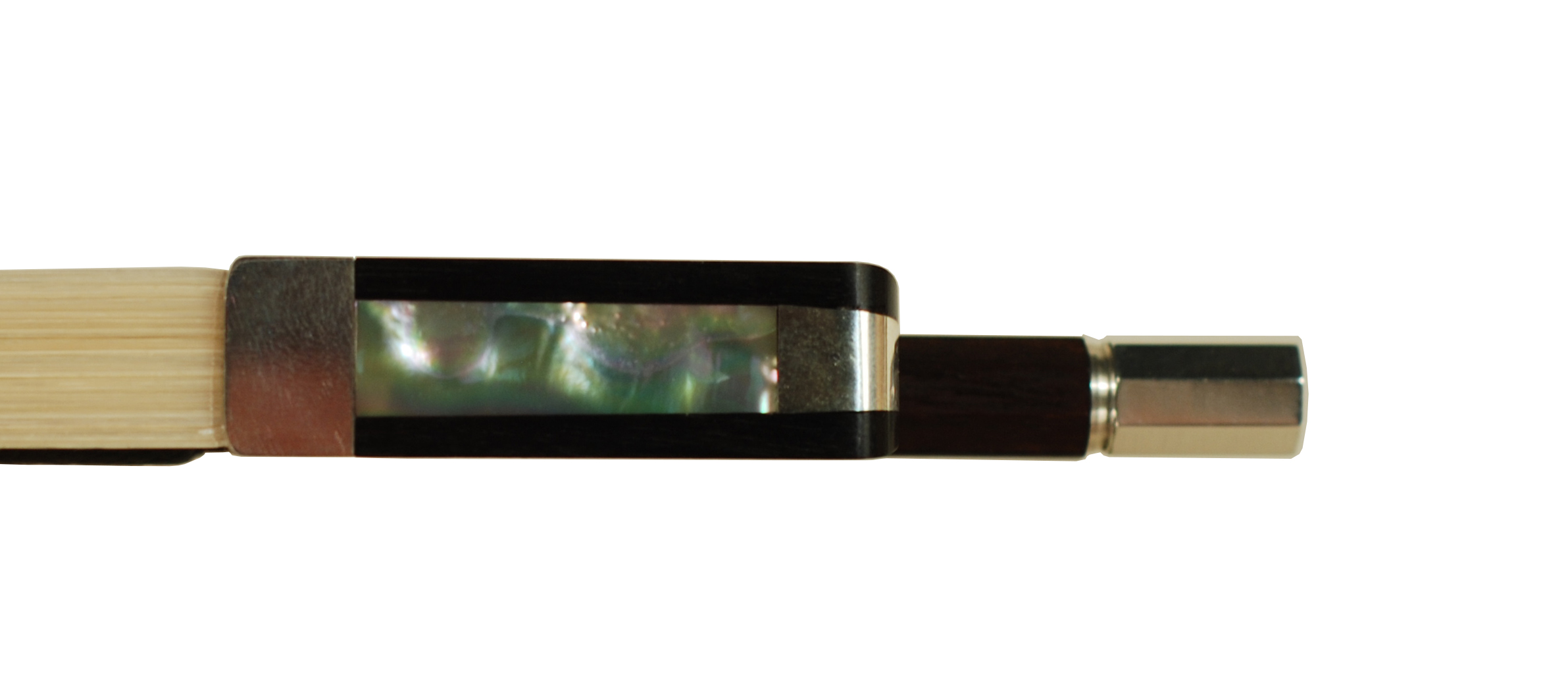 Guy Jeandel Sterling Silver Pernambuco Cello Bow - Kyoto, Japan 2005 SKU# 75270 VC Bow Slide