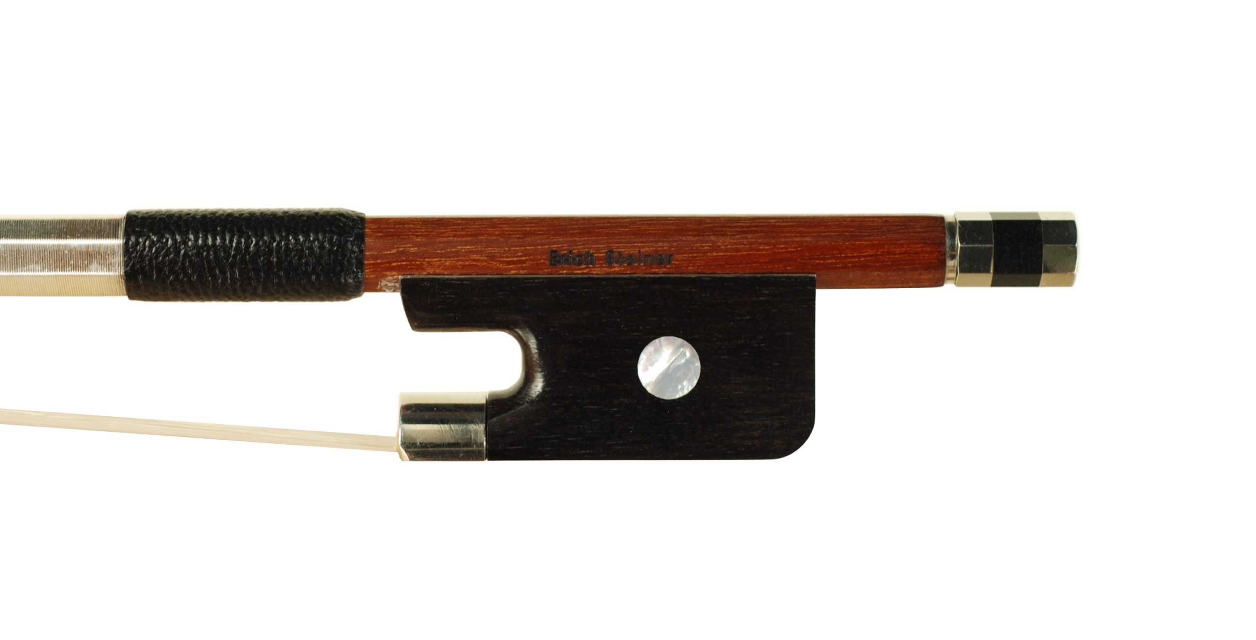 ERICH STEINER Brazilwood Cello Bow circa 2005 SKU# 75643 VC Bow Stamp