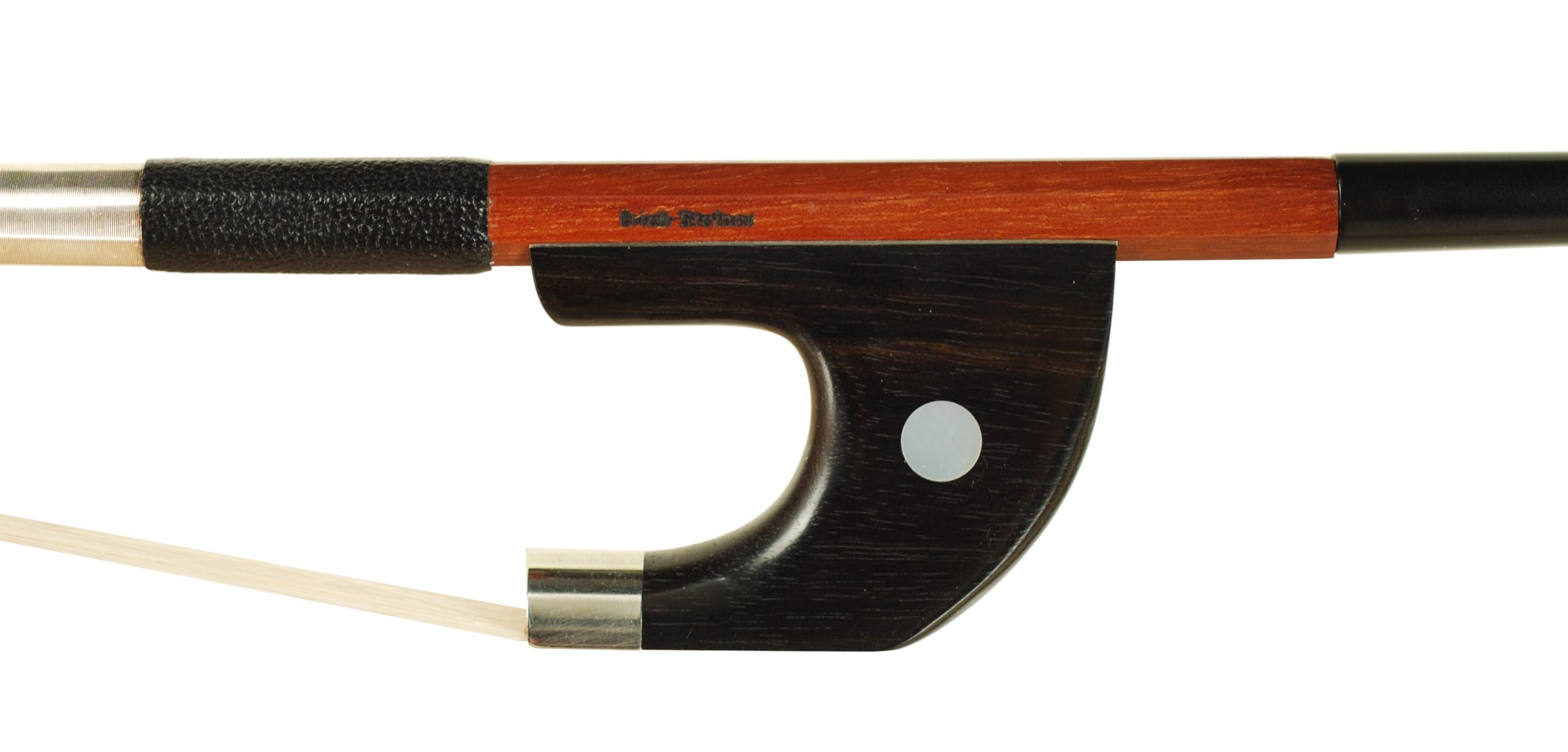 ERICH STEINER Brazilwood German #7B Model Butler Bass Bow circa 1990’s SKU# 75702 Bass Bow Stamp