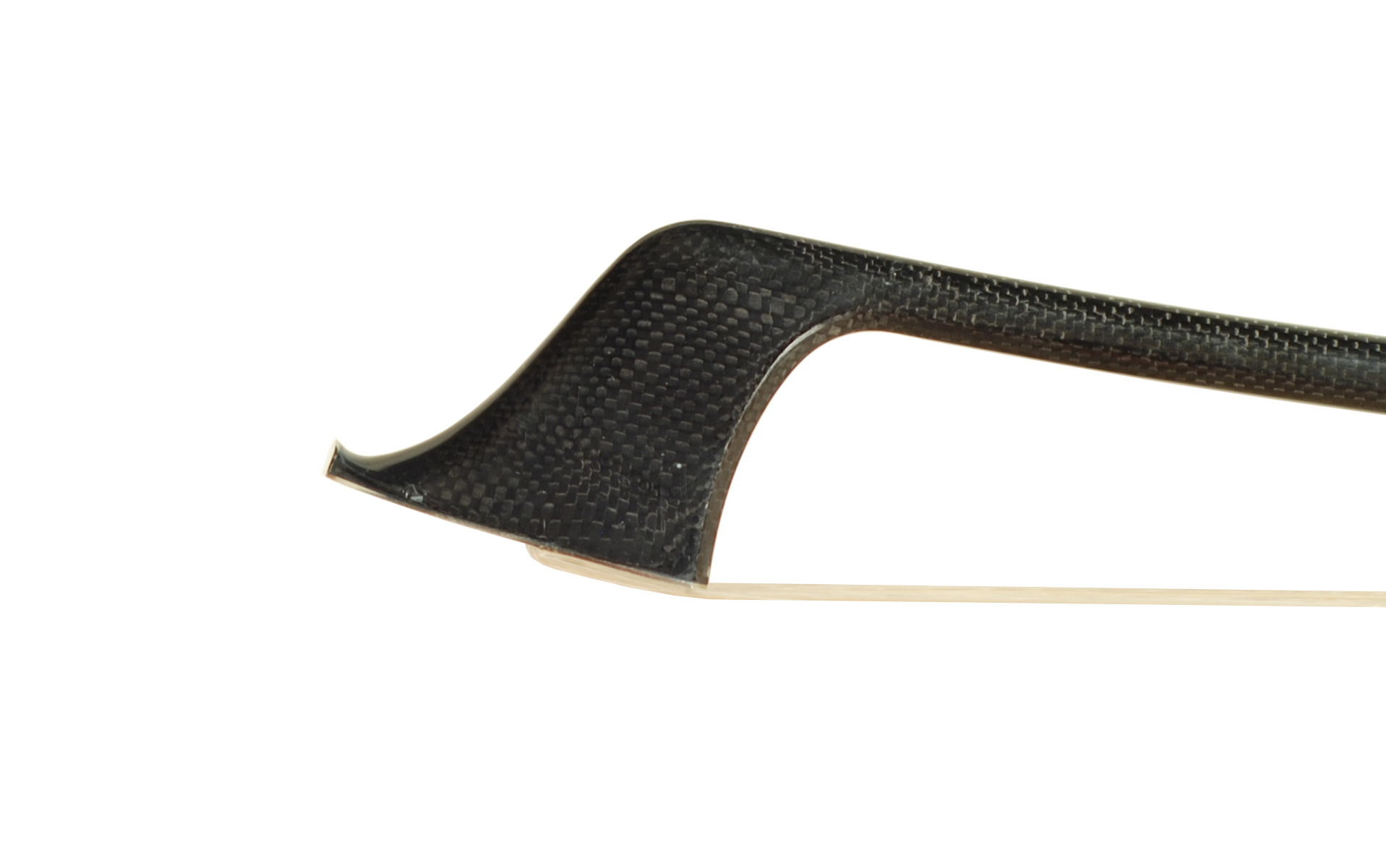 The LARCHET ONE French Model Carbon Fiber Bass Bow SKU# 75819 Bass Bow Tip