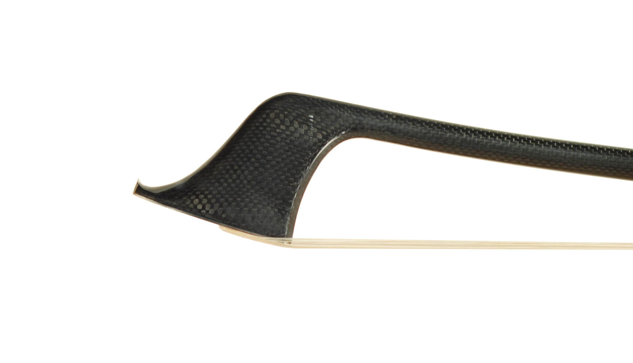 The LARCHET ONE French Model Carbon Fiber Bass Bow SKU# 75839 Bass Bow Tip