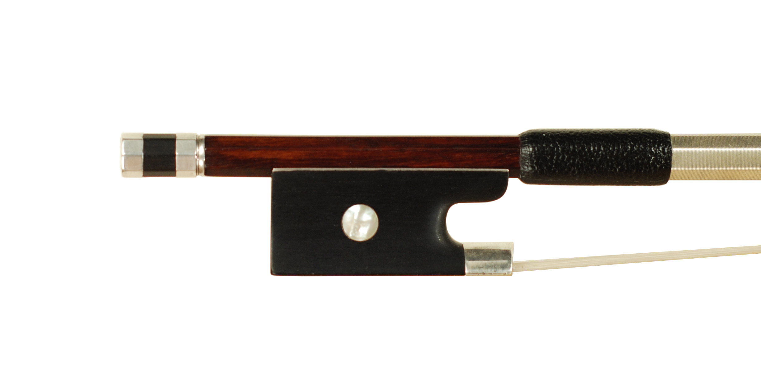 Arnold Voigt Silver Mounted Violin Bow - Markneukirchen circa 1910-1920 SKU# 76416 VN Bow Stamp Reverse