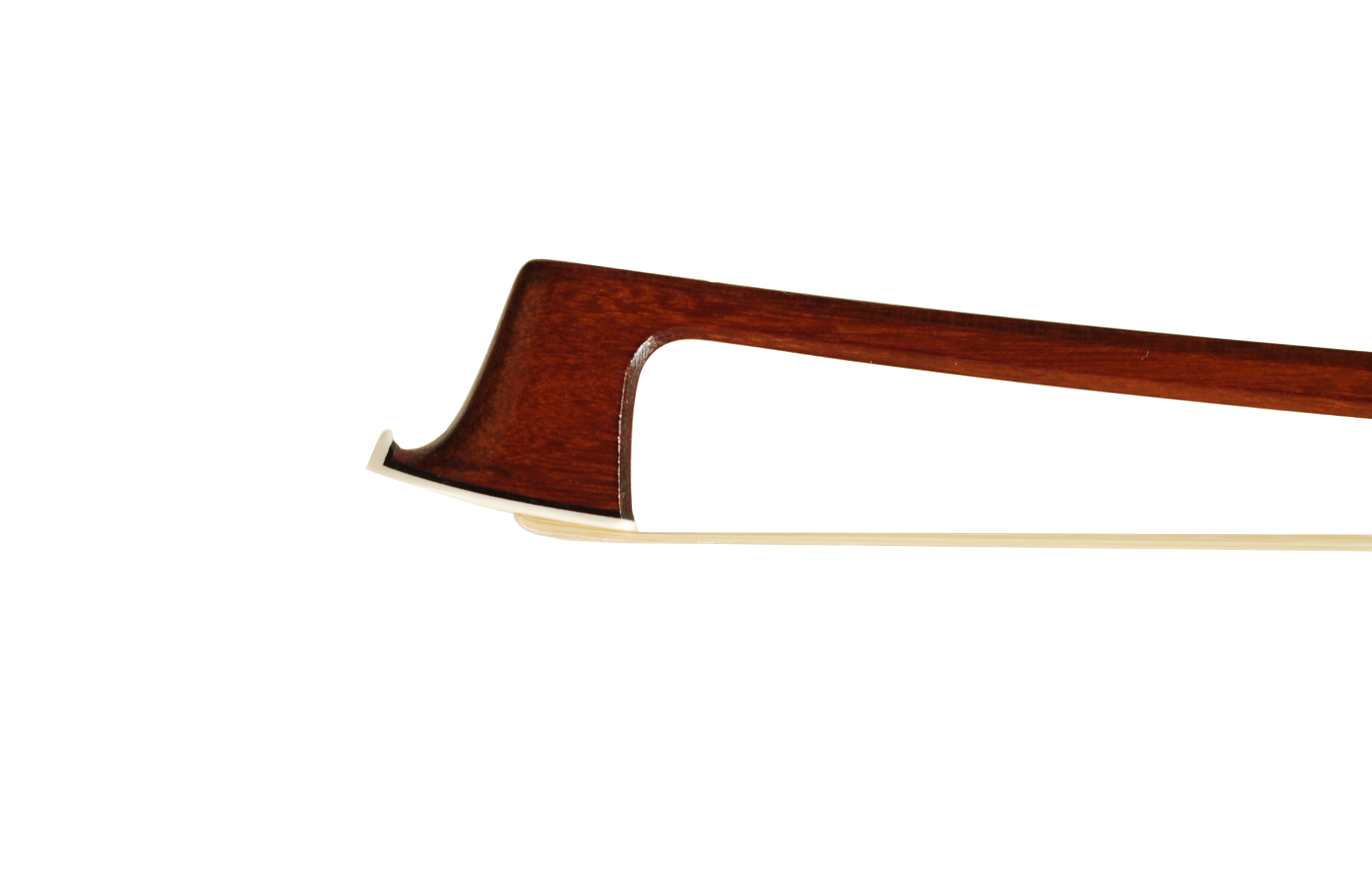 Arnold Voigt Silver Mounted Violin Bow - Markneukirchen circa 1910-1920 SKU# 76416 VN Bow Tip