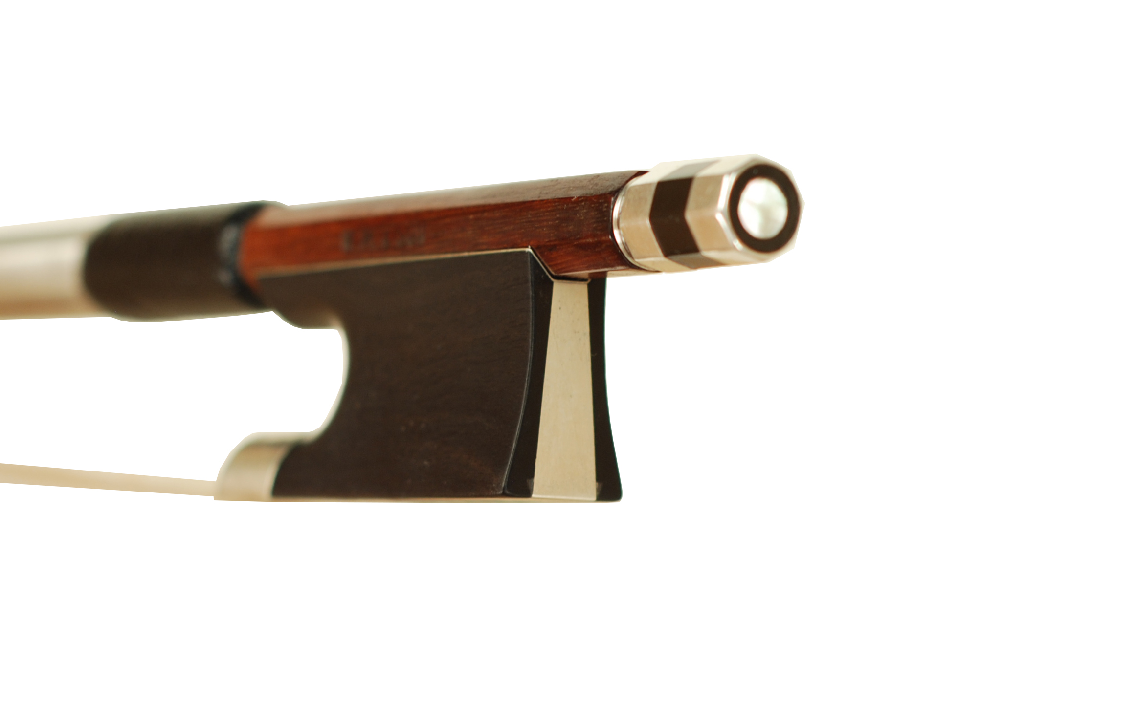 Fine Swiss Viola Bow Made For W M & SON - Philadelphia circa 1950 SKU# 76788 VA Bow Lining