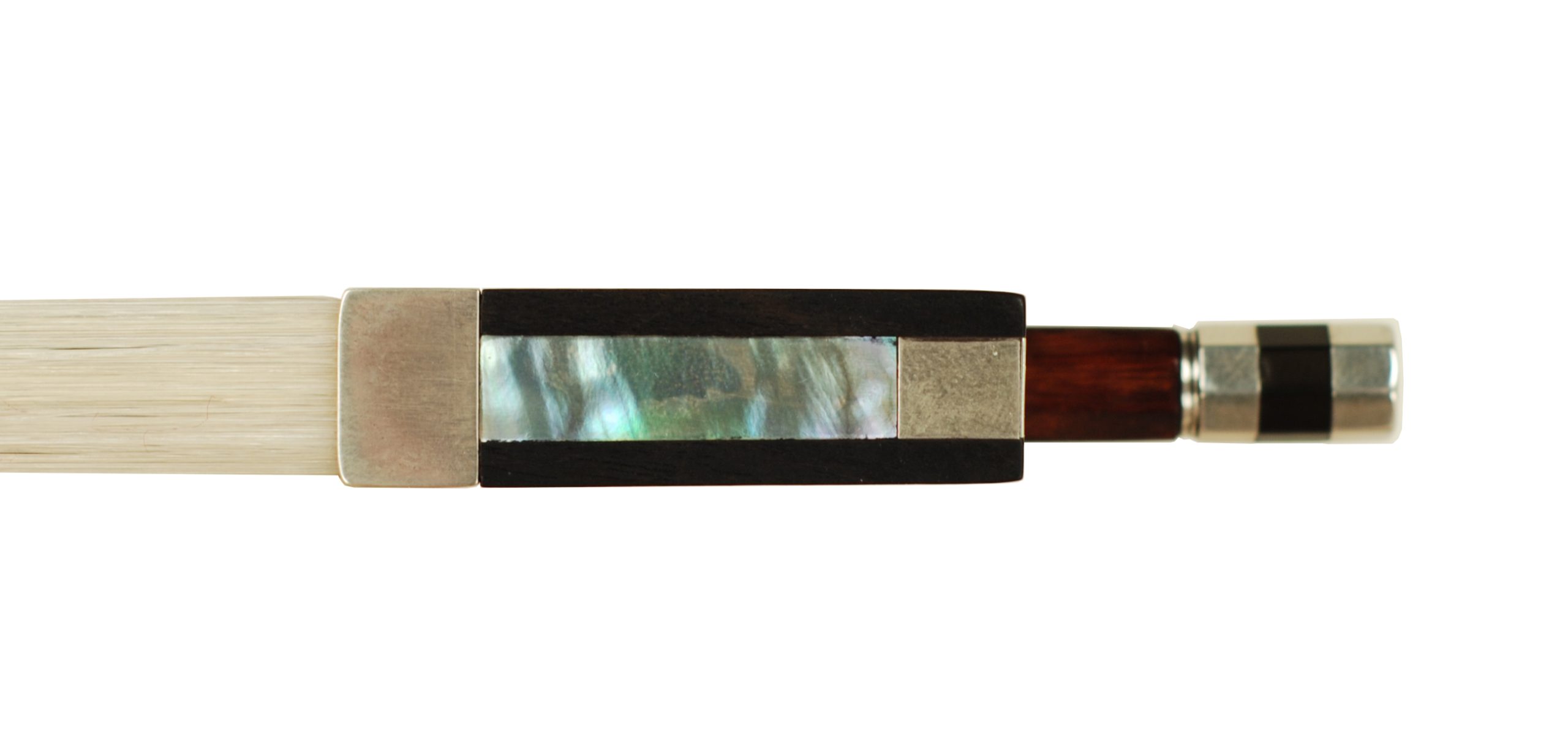 Fine Swiss Viola Bow Made For W M & SON - Philadelphia circa 1950 SKU# 76788 VA Bow Slide