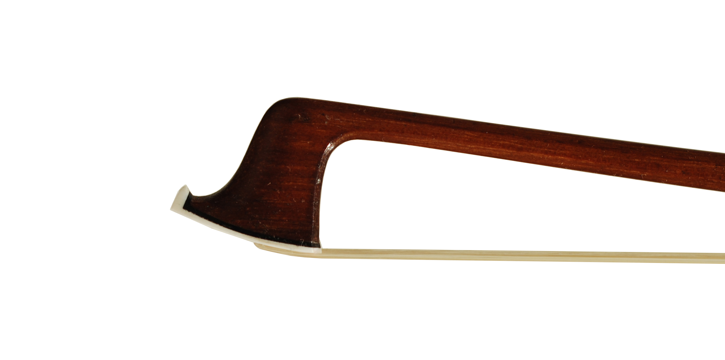 German Fully Lined Sterling Pernambuco Violin Bow - Markneukirchen circa 1920 SKU# 76523 VN Bow Tip