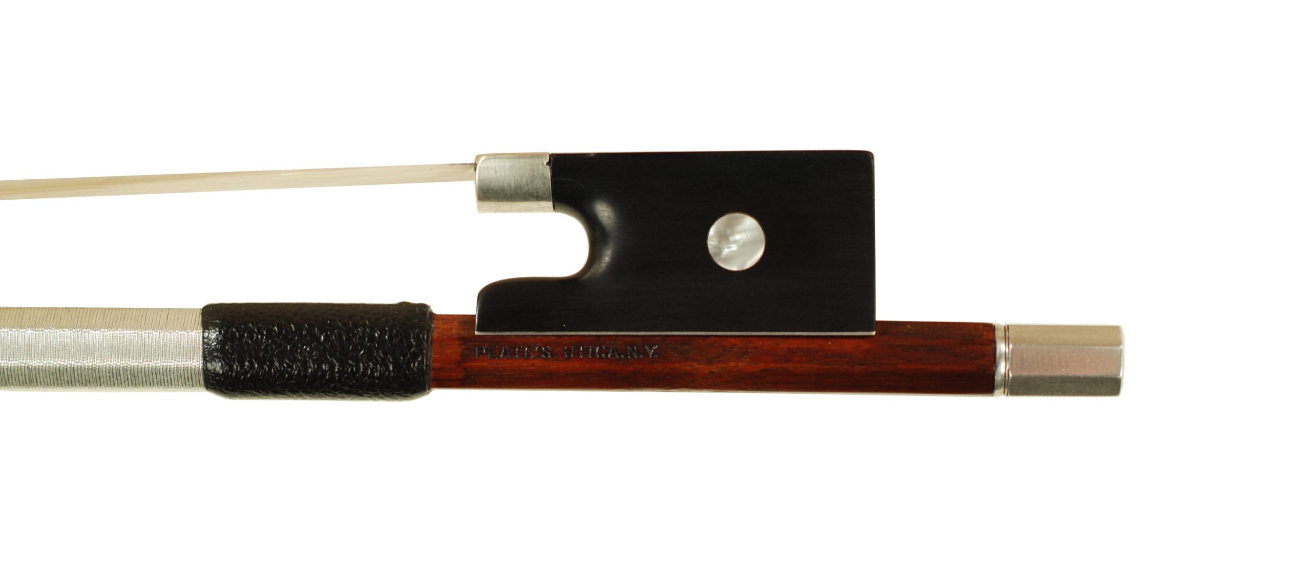 Willy (Wilhelm) Eichler Violin Bow - Erlbach, Germany circa 1925-1928 SKU# 76548 VN Bow Reverse Stamp