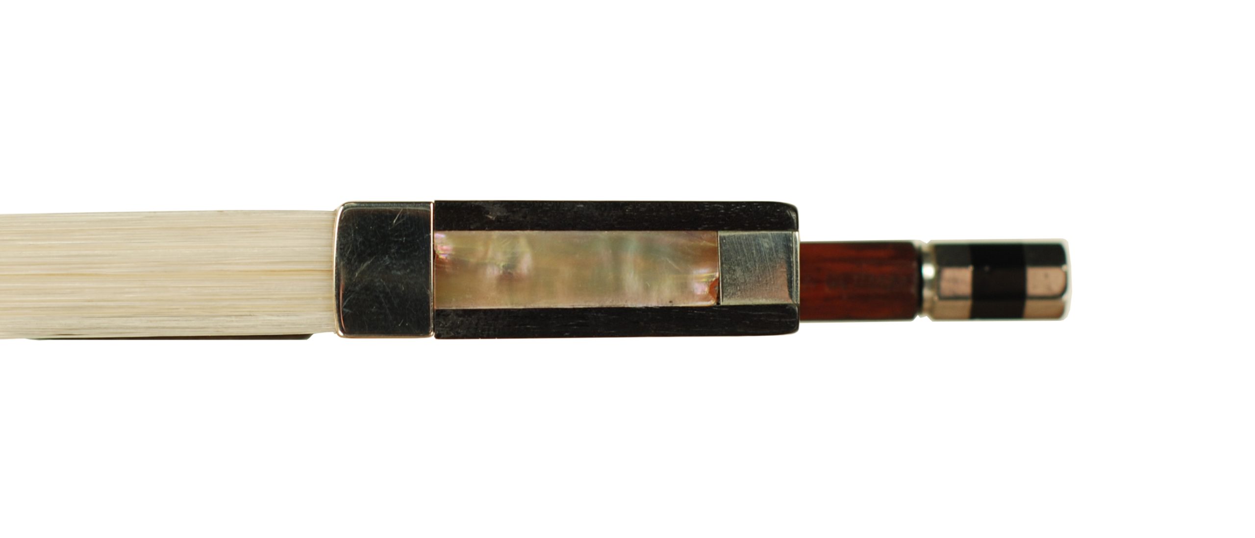 F K Voirin Pernambuco Trade Viola Bow - West Germany circa 1950 SKU# 77012 VA Bow Slide