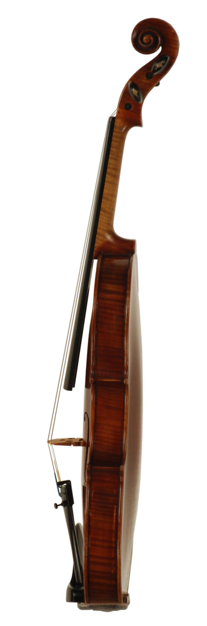 Fine Violin by Theodor Berger - Markneukirchen circa 1930 SKU# 77156 VN Ribs Treble Side