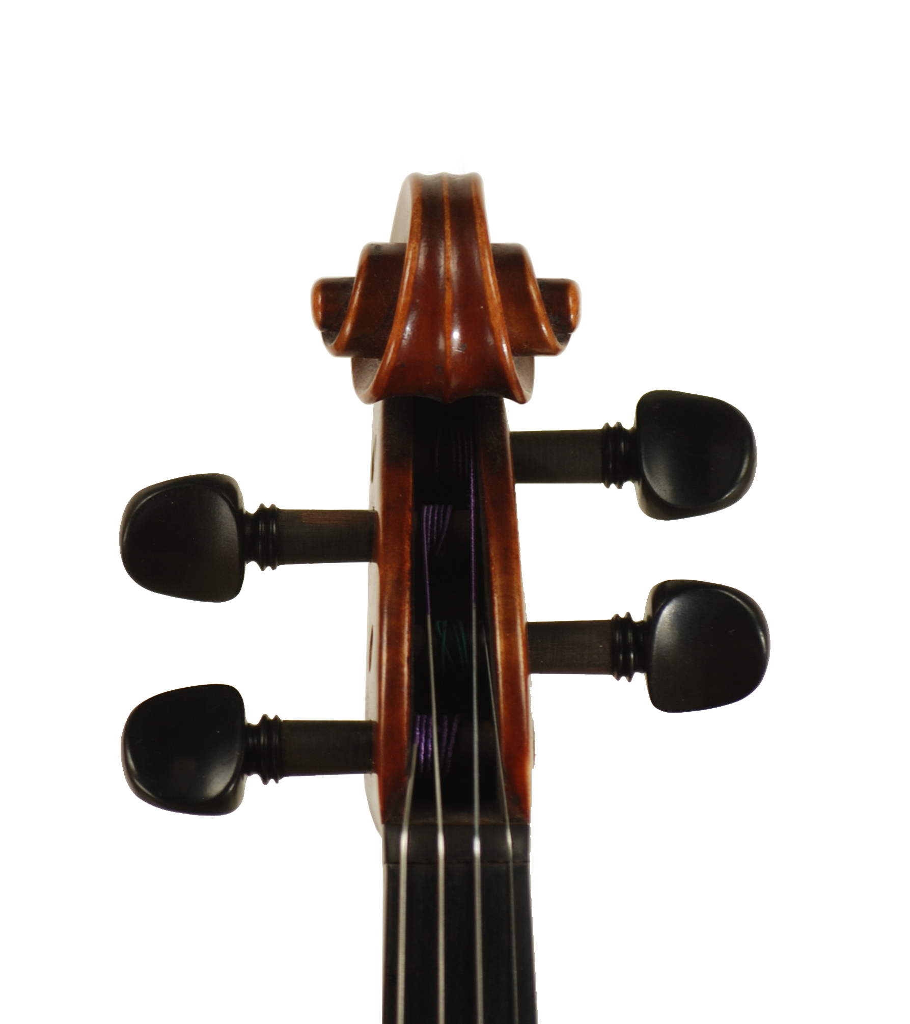 Fine Violin by Theodor Berger - Markneukirchen circa 1930 SKU# 77156 VN Scroll Front
