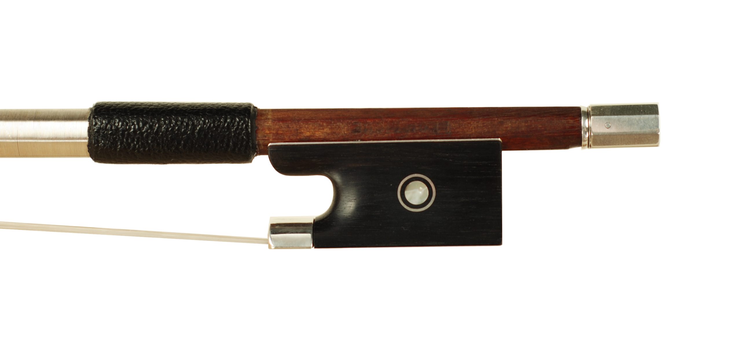 Leon Pique Sterling Pernambuco Violin Bow - West Germany circa 1950-1955 SKU# 76968 VN Bow Stamp