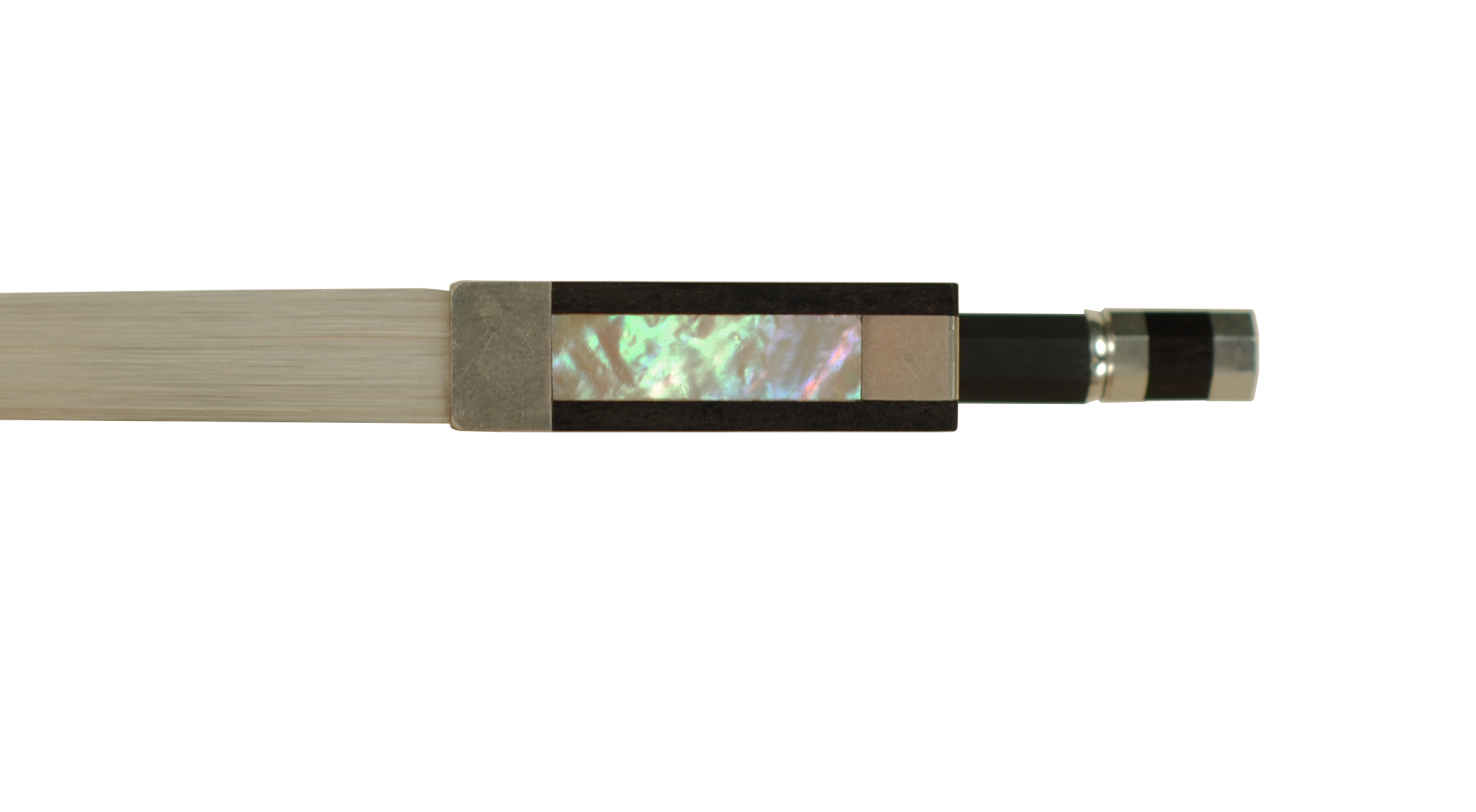 Sterling Mounted Uni-Directional Carbon Fiber Violin Bow SKU# 77790 VN Bow Slide