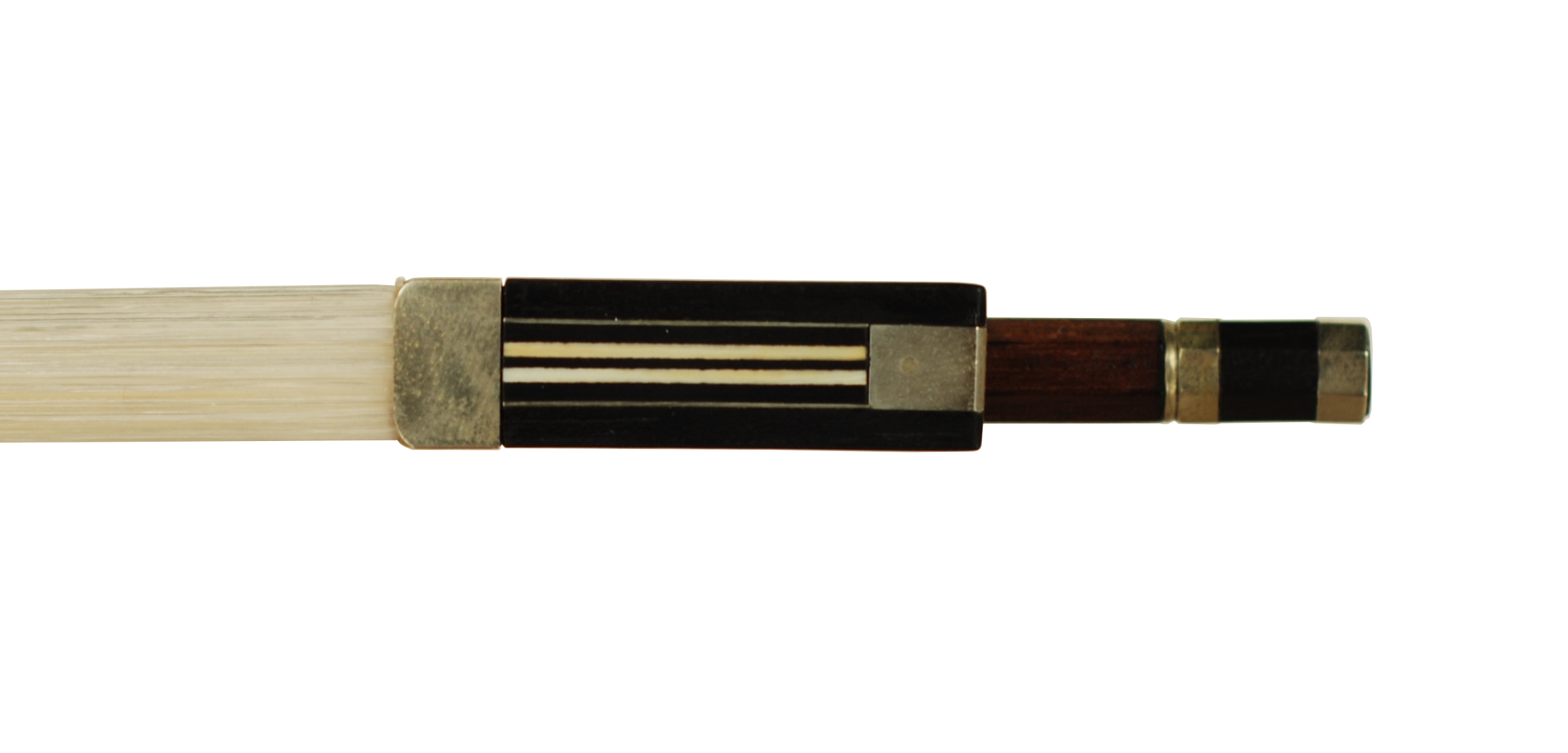 Workshop Violin Bow Stamped TOURTE - Markneukirchen circa 1920 SKU# 76950 VN Bow Slide