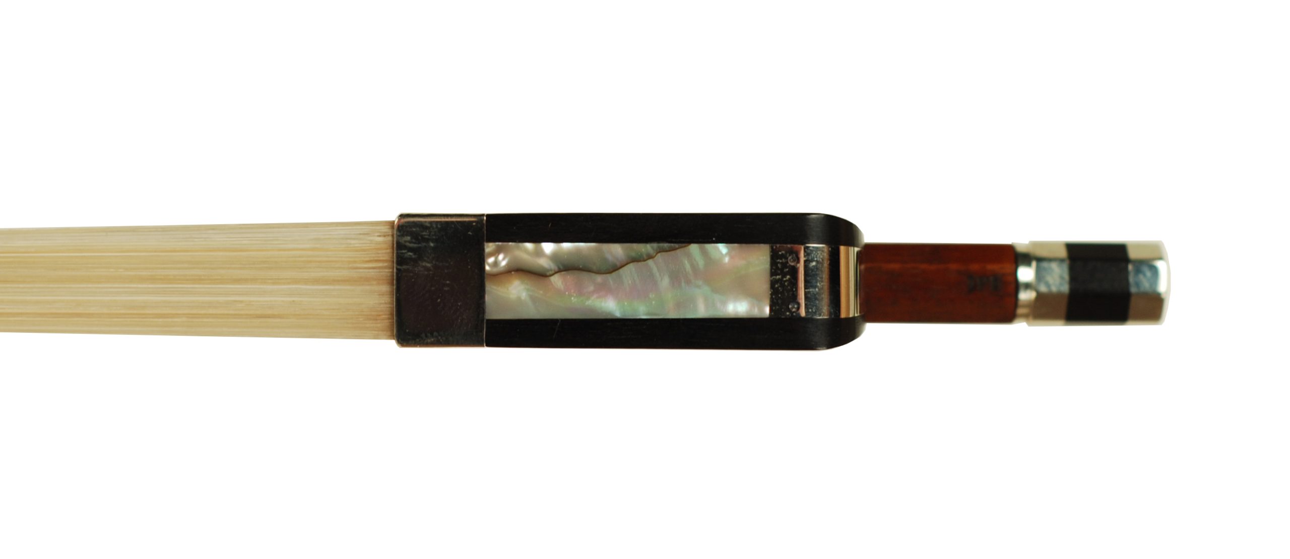 V Schaeffer Nickel Mounted Ipe Cello Bow - 2026 SKU# 78013 VC Bow Slide