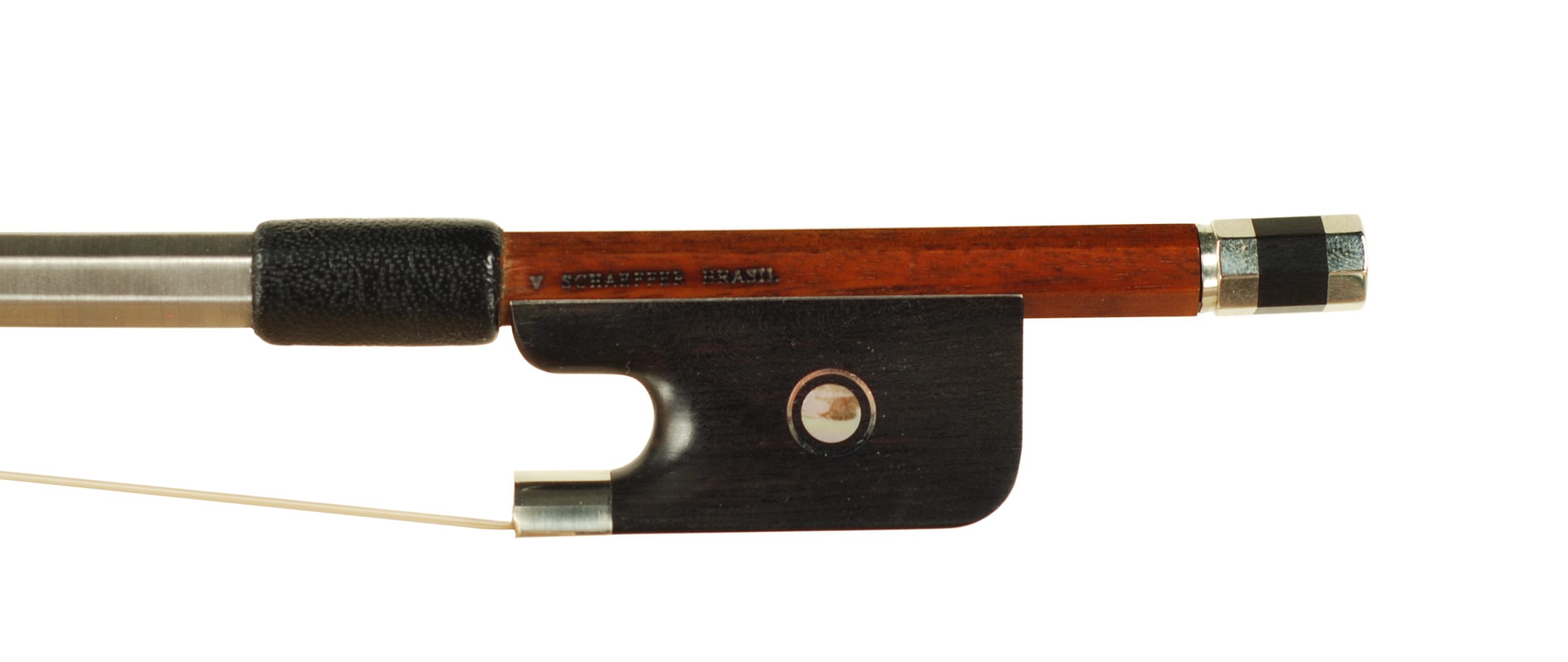 V Schaeffer Nickel Mounted Ipe Cello Bow - 2026 SKU# 78013 VC Bow Stamp